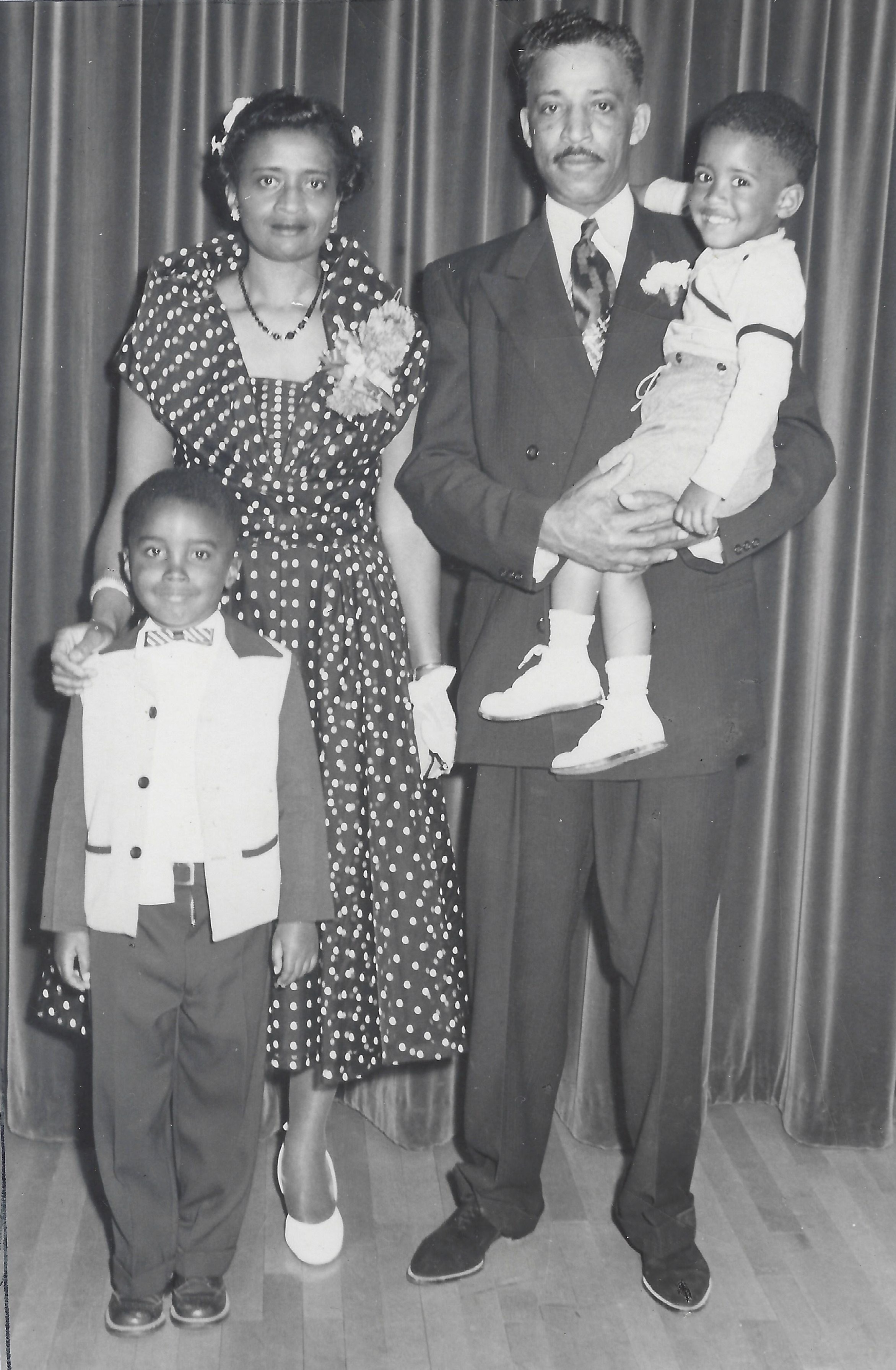 Margaret, McKinley, Walter and Lawrence Baker